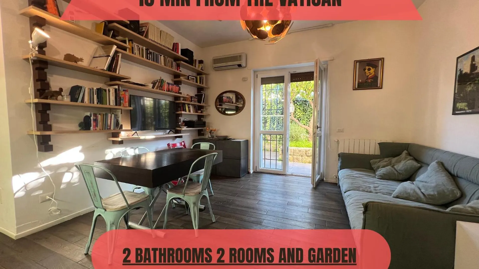 15 Min From The Vatican Wi-Fi And Garden location